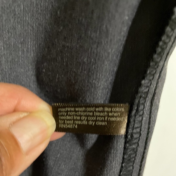 Black and Gray Pencil Skirt - Picture 6 of 8